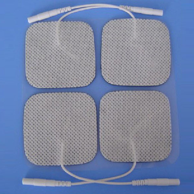 keamanan non-woven lembut puluhan kain pijat pad / 1pair set elektroda menancapkan pad untuk peralatan puluhan